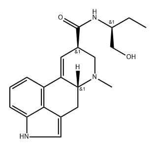 メチルエルゴメトリン 化學(xué)構(gòu)造式