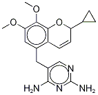 Iclaprim-d6 Struktur