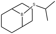 9-Borabicyclo[3.3.1]nonane, 9-[(1-methylethyl)thio]- Struktur