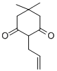 5,5-dimethyl-2-prop-2-enyl-cyclohexane-1,3-dione Struktur