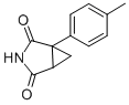 1-P-TOLYL-3-AZA-BICYCLO[3.1.0]HEXANE-2,4-DIONE Struktur