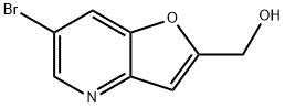 (6-Bromofuro[3,2-b]pyridin-2-yl)methanol Struktur