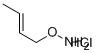 O-But-2-enyl-hydroxylamine hydrochloride Struktur