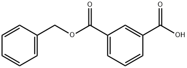 1,3-Benzenedicarboxylic acid, Mono(phenylMethyl) ester Struktur