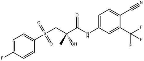 (S)-BICALUTAMIDE Struktur