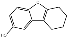 6,7,8,9-tetrahydro-8-dibenzofuranol Struktur