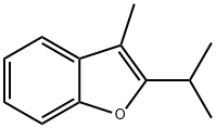 Benzofuran, 3-methyl-2-(1-methylethyl)- (9CI) Struktur