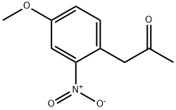 1-(4-Methoxy-2-nitrophenyl)propan-2-one Struktur