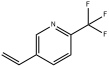 2-(trifluoroMethyl)-5-vinylpyridine Struktur