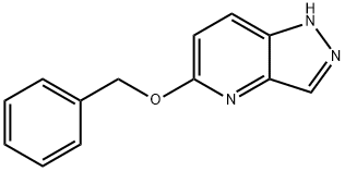 5-(benzyloxy)-1H-pyrazolo[4,3-b]pyridine Struktur