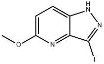 3-Iodo-5-Methoxy-1H-pyrazolo[4,3-
b]pyridine Struktur