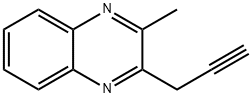 Quinoxaline, 2-methyl-3-(2-propynyl)- (9CI) Struktur