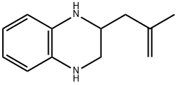 Quinoxaline, 1,2,3,4-tetrahydro-2-(2-methyl-2-propenyl)- (9CI) Struktur