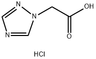 [1,2,4]Triazol-1-yl-acetic acid hydrochloride Struktur