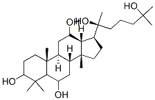 25(S)-羥基原人參三醇 結(jié)構(gòu)式