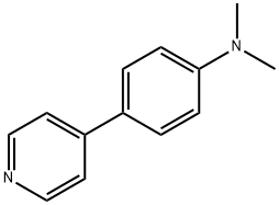 N,N-Dimethyl-4-(4-pyridinyl)aniline Struktur