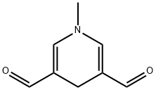 3,5-Pyridinedicarboxaldehyde, 1,4-dihydro-1-methyl- (9CI) Struktur