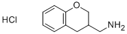 1-(3,4-DIHYDRO-2H-CHROMEN-3-YL)METHANAMINE HYDROCHLORIDE Struktur