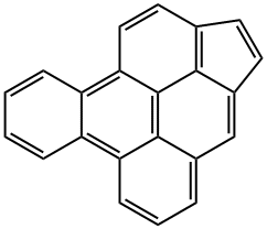 naphtho(1,2,3-mno)acephenanthrylene Struktur