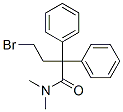 2,2-Diphenyl-4-Bromo-N,N-Dimethylbutyramide Struktur