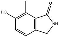 1H-Isoindol-1-one, 2,3-dihydro-6-hydroxy-7-Methyl- Struktur