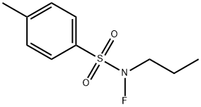 N-fluoro-N-propyl-p-toluenesulfonamide Struktur