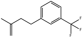 2-METHYL-4-[(3-TRIFLUOROMETHYL)PHENYL]-1-BUTENE Struktur