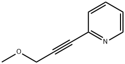 Pyridine, 2-(3-methoxy-1-propynyl)- (9CI) Struktur