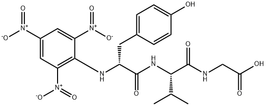 2,4,6-trinitrophenyl-tyrosyl-valyl-glycine Struktur