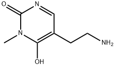 5-(2-aminoethyl)-6-hydroxy-1-methylpyrimidin-2(1H)-one Struktur