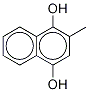 2-Methyl-1,4-naphthalenediol-d8 Struktur