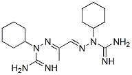 methylglyoxal bis(cyclohexylamidinohydrazone) Struktur