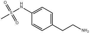 N-(4-(2-aMinoethyl)phenyl)MethanesulfonaMide Struktur