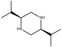 Piperazine, 2,5-bis(1-methylethyl)-, (2S-cis)- (9CI) Struktur