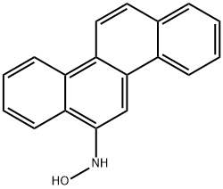 N-hydroxy-6-aminochrysene Struktur