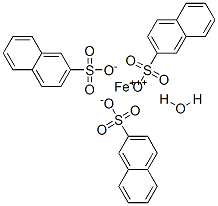 IRON(III) 2-NAPHTHALENESULFONATE HYDRATE Struktur