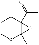 Ethanone, 1-(1-methyl-2,7-dioxabicyclo[4.1.0]hept-6-yl)- (9CI) Struktur