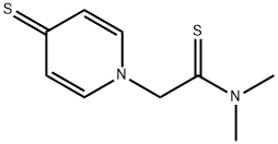 1(4H)-Pyridineethanethioamide,  N,N-dimethyl-4-thioxo- Struktur