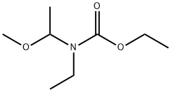 Carbamic  acid,  ethyl(1-methoxyethyl)-,  ethyl  ester  (9CI) Struktur