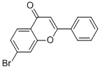 7-BROMO-2-PHENYL-4H-CHROMEN-4-ONE Struktur