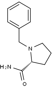 (R)-1-BENZYL-PYRROLIDINE-2-CARBOXYLIC ACID AMIDE Struktur