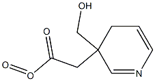 ACETIC ACID 1-OXY-PYRIDIN-3-YLMETHYL ESTER Struktur