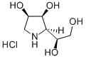 1,4-DIDEOXY-1,4-IMINO-D-MANNITOL HYDROCHLORIDE Struktur