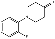 1-(2-FLUORO-PHENYL)-PIPERIDIN-4-ONE Struktur