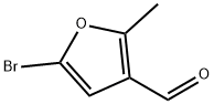 5-broMo-2-Methylfuran-3-carbaldehyde Struktur