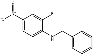 N-Benzyl-2-bromo-4-nitroaniline Structure