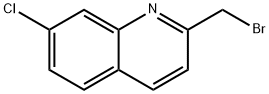 2-(BROMOMETHYL)-7-CHLOROQUINOLINE Struktur