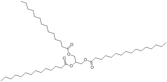 1,2-DIMYRISTOYL-3-PALMITOYL-RAC-GLYCEROL Struktur