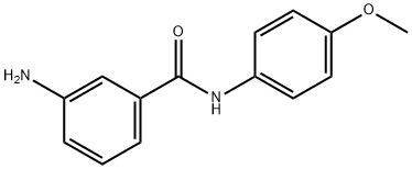 3-AMINO-N-(4-METHOXYPHENYL)BENZAMIDE Struktur