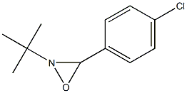 2-TERT-BUTYL-3-(4-CHLOROPHENYL)-1,2-OXAZIRIDINE Struktur